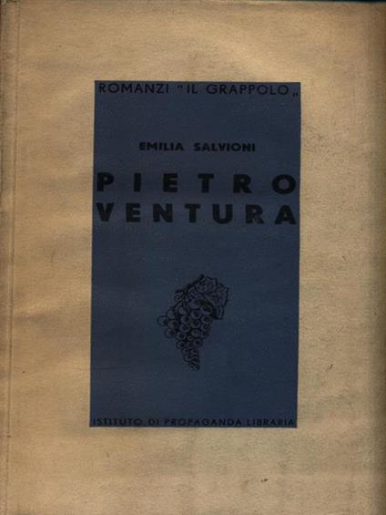 Pietro Ventura - Emilia Salvioni - copertina