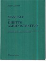 Manuale di diritto amministrativo