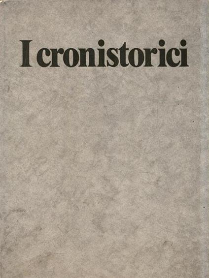 I cronistorici - Edizione 1989 -   - copertina
