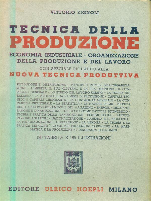 Tecnica della produzione