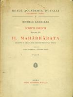 Scritti inediti Il Mahabharata Volume III Parte II