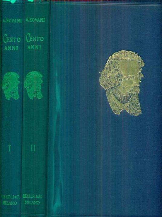 Cento anni. 2vv - Giuseppe Rovani - copertina