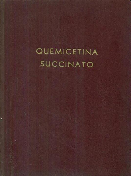 Quemicetina succinato -   - copertina