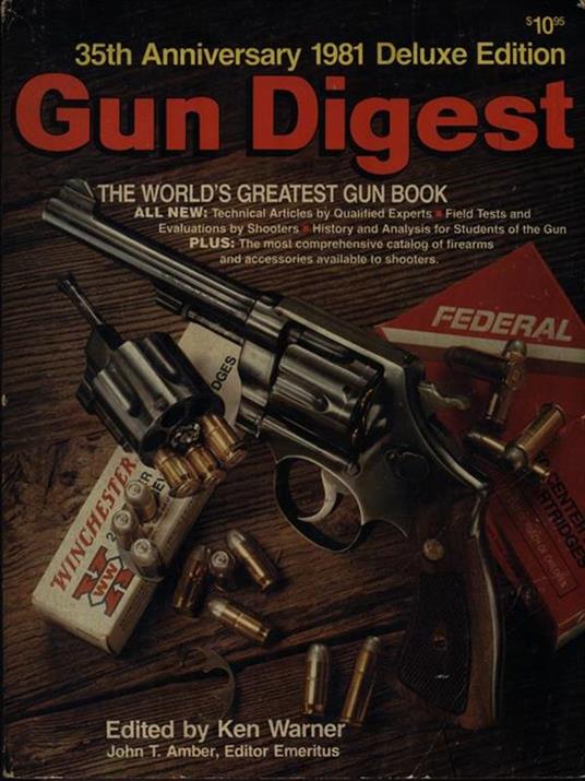 Gun Digest 35th Anniversary 1981 Deluxe Edition - Ken Warner - copertina