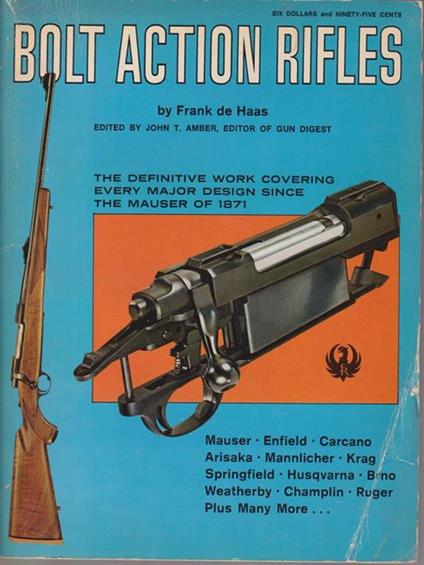 Bolt action rifles - Frank de Haas - copertina