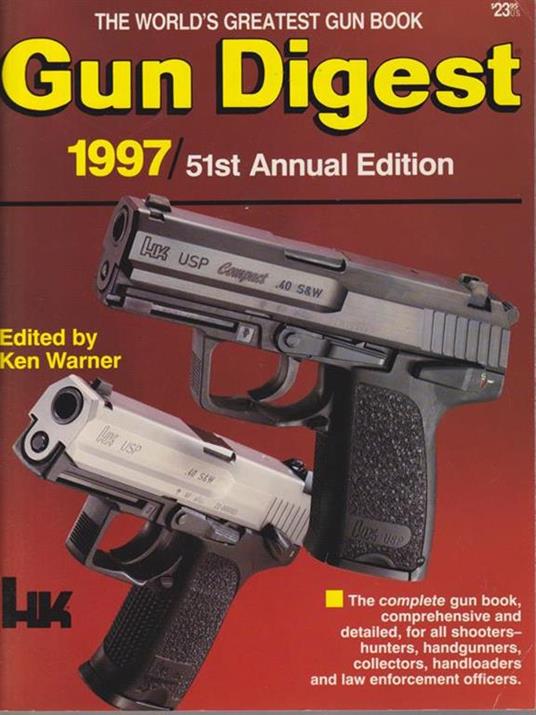 Gun digest 1997 - Ed Warner - copertina