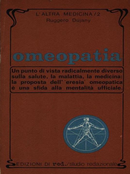 Omeopatia - Ruggero Dujany - copertina