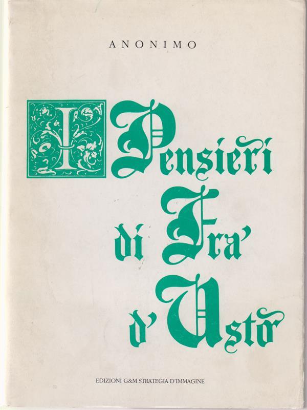 Pensieri di Fra d'Usto
