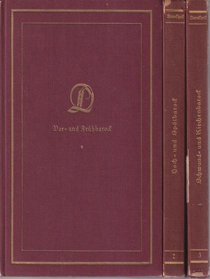 Deutiche Literatur 3 voll - Herbert Chiarz - copertina