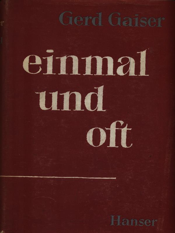Einmal und oft