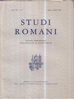 Studi romani. Rivista bimestrale dell'istituto di studi romani. Anno VII - N.2 (Marzo-Aprile '59)