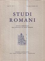 Studi romani. Anno IV - N. 6 (Novembre-Dicembre 1956)