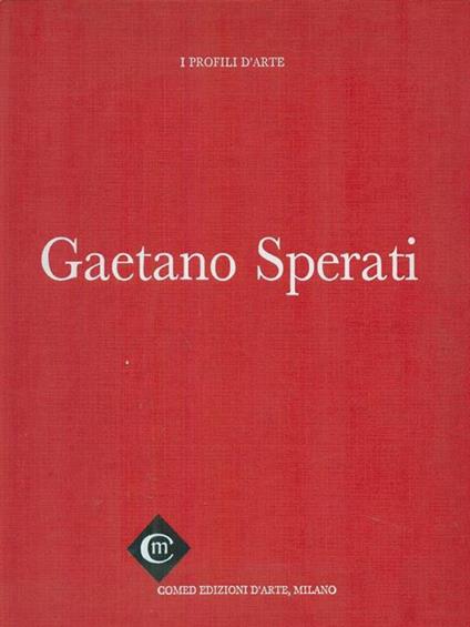 Gaetano Sperati - Franco Passoni - copertina