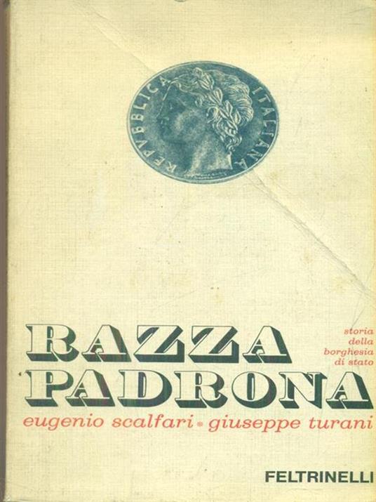 Razza padrona - Eugenio Scalfari - copertina