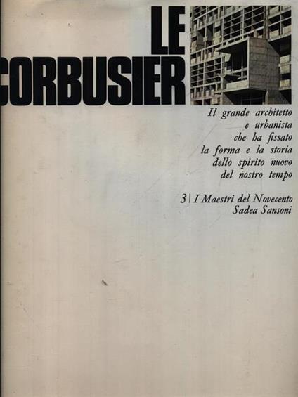 Le  Corbusier - Carlo Cresti - copertina