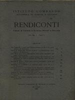 Rendiconti. Classe di Lettere - Vol. 95 Fasc. I
