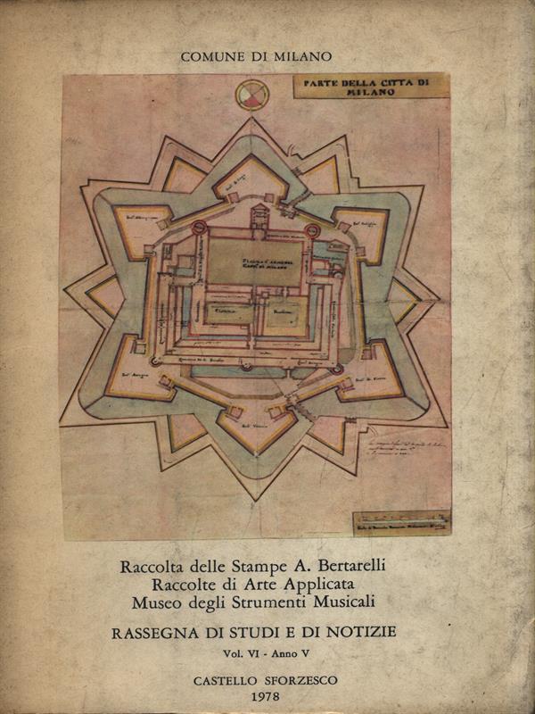 Rassegna di Studi e di Notizie Vol. VI - Anno V