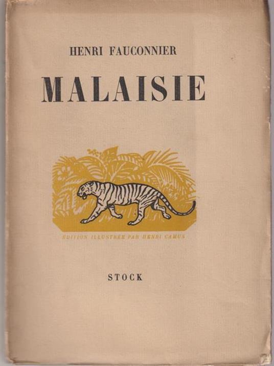 Malaisie - Henri Fauconnier - copertina