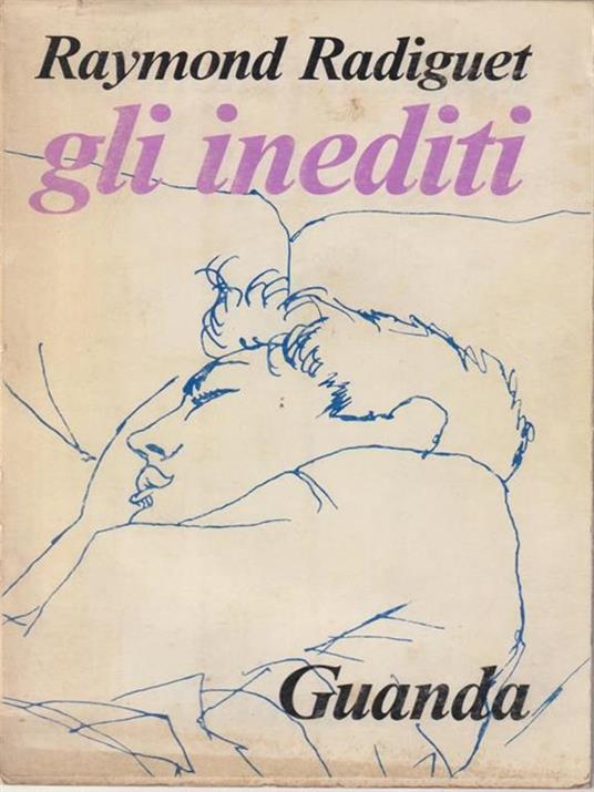 Gli  inediti - Raymond Radiguet - copertina