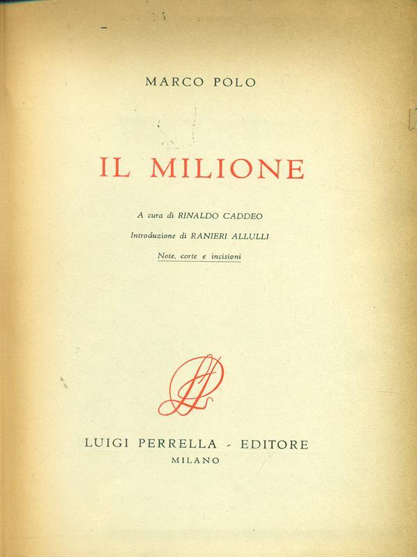 Il Milione