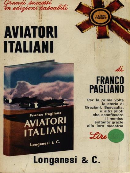 Aviatori italiani - Franco Pagliano - copertina