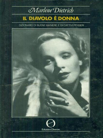 Il diavolo è donna - Marlene Dietrich - copertina
