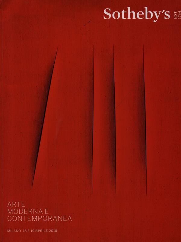 Arte moderna e contemporanea Asta 18-19 aprile 2018