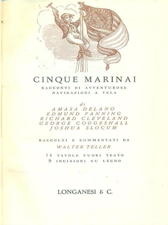 Cinque marinai - Walter Teller - copertina