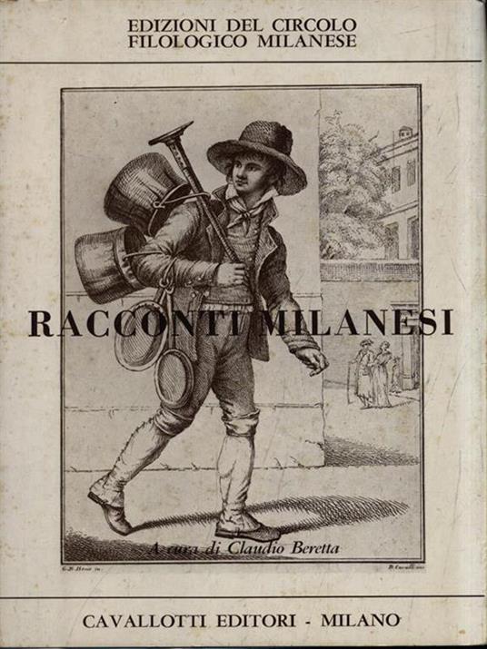 Racconti milanesi - Claudio Beretta - copertina