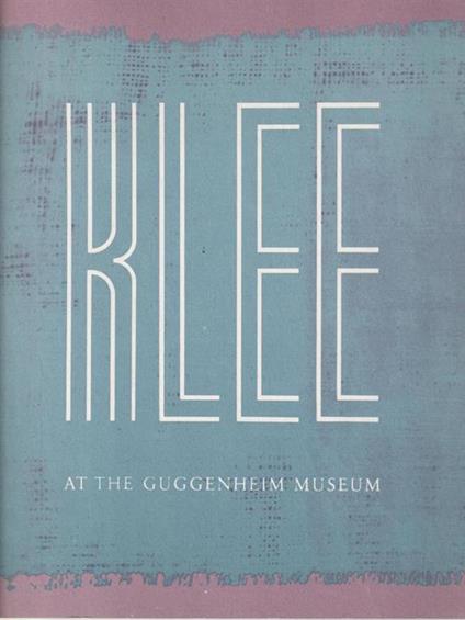 Klee at the Guggenheim museum -   - copertina