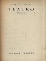Teatro. Volume II