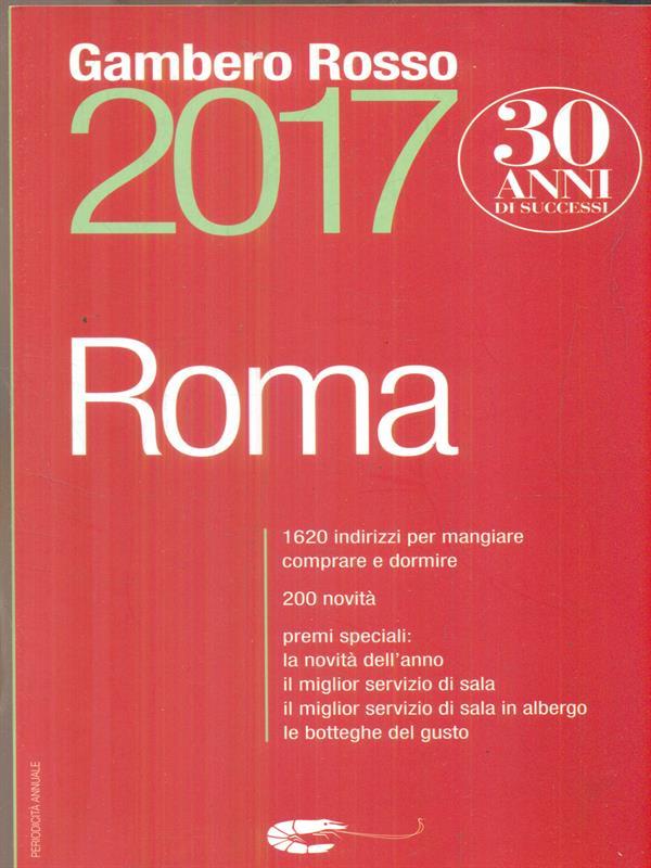 Roma 2017 del Gambero Rosso