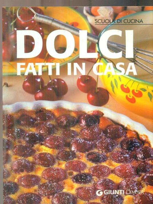 Dolci fatti in casa - copertina