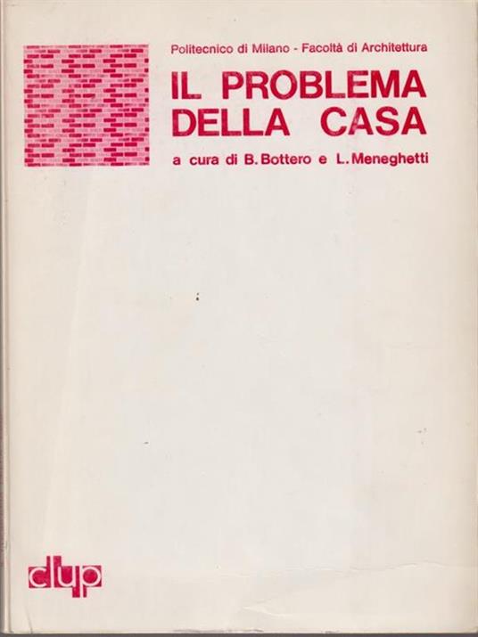 Il problema della casa - Bottero - copertina