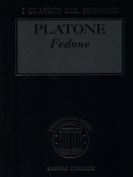 Il Fedone - Platone - copertina