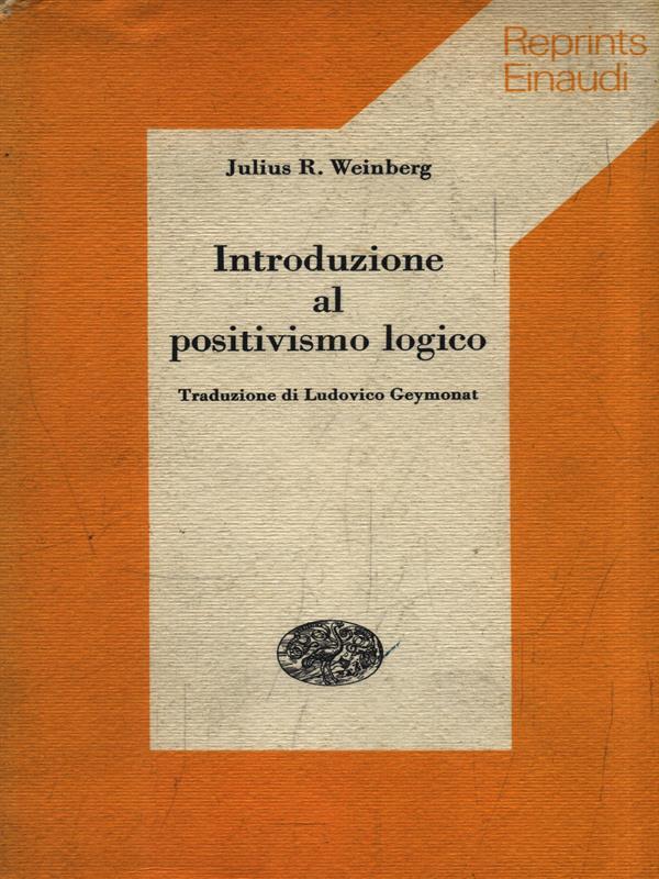 Introduzione al positivismo logico