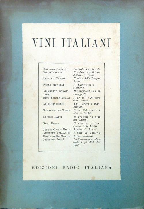 Vini italiani