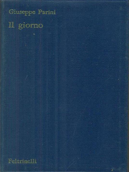 Il  giorno - Gianni A. Papini - copertina