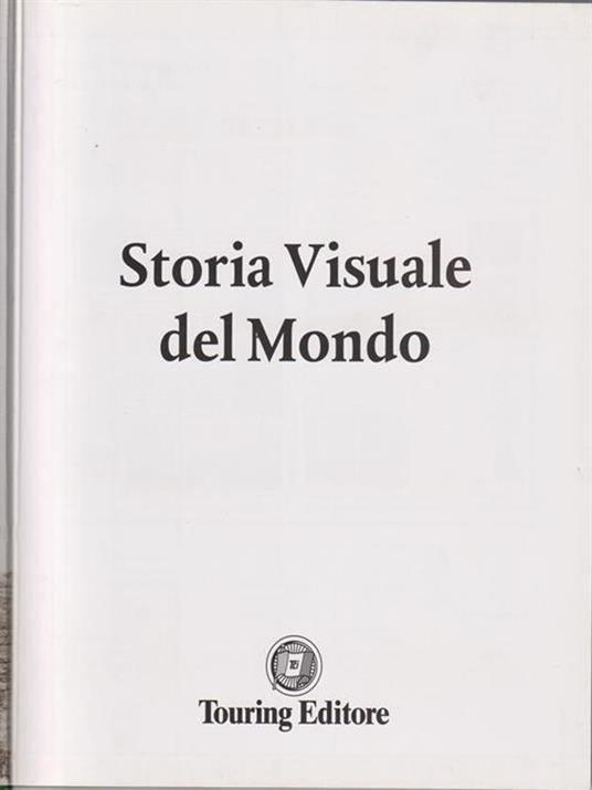 Storia visuale del mondo - copertina