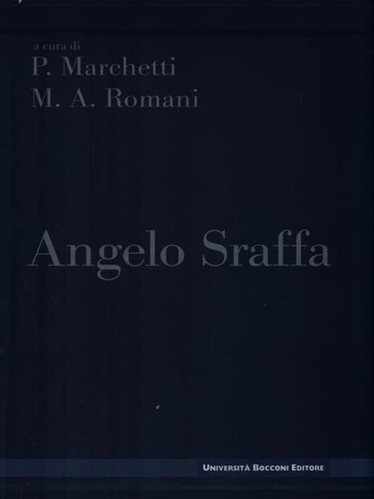 Angelo Sraffa - P. Marchetti - copertina
