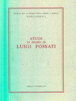 Studi in onore di Luigi Fossati