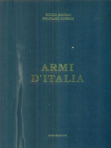 Armi d'Italia - Emilio Bonomi - copertina