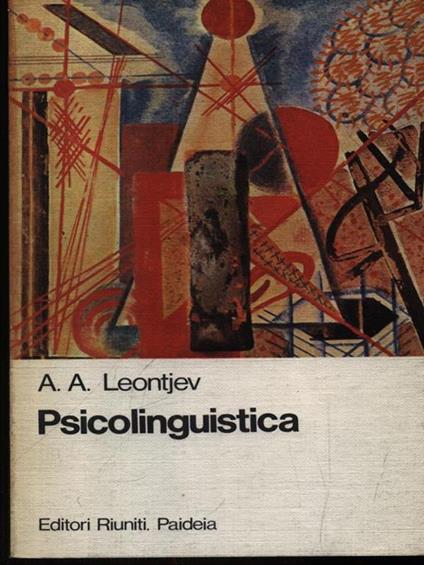 Psicolinguistica - Aleksej Leontjev - copertina