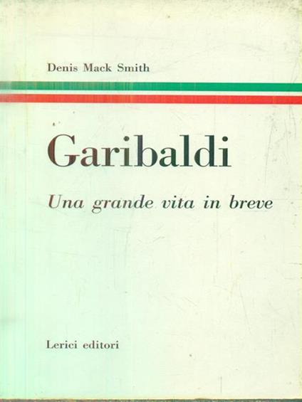 Garibaldi - David Smith - copertina