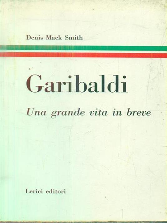 Garibaldi - David Smith - copertina