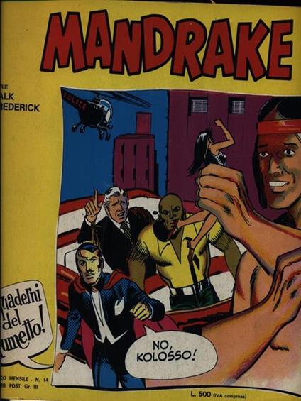 Mandrake n. 14 - Falk Frederick - copertina