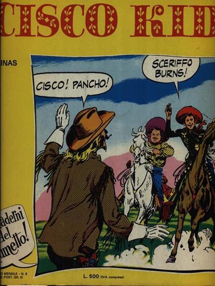 Cisco Kid 8 - José Salinas - copertina