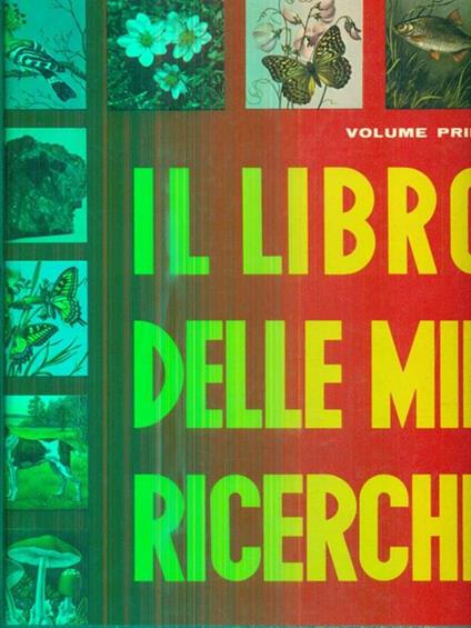 Il libro delle mie ricerche 1 - copertina