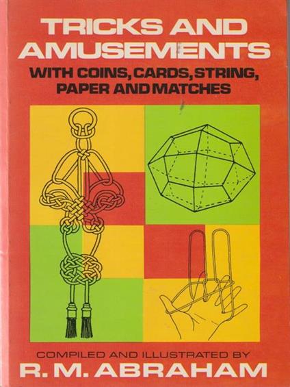 Tricks and amusements - R.M. Abraham - copertina