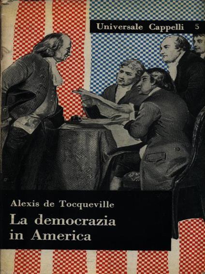 La democrazia in America - Alexis de Tocqueville - copertina